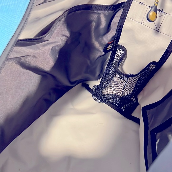 Timbuktu 2 XL Blue & White Cargo Tote with Shoulder Strap - Picture 3 of 16